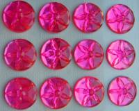 Glitzersteine selbstklebend - rosa