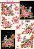3D Bogen - Blumen