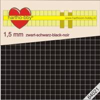 3D Klebepads 400 Stück - 1,5mm schwarz