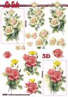 3D Bogen - Blumen