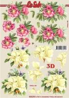 3D Bogen - Blumen