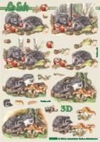 3D Bogen - Igel