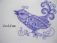 Silikonstempel - Vogel