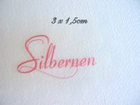 Silikonstempel - Hochzeit