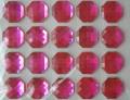 Glitzersteine selbstklebend - rosa