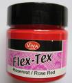Flex Tex - Textilmalfarbe - rosenrot