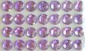 Glitzersteine selbstklebend - lila