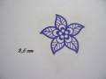 Silikonstempel - Blume