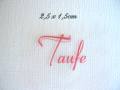 Silikonstempel - Taufe